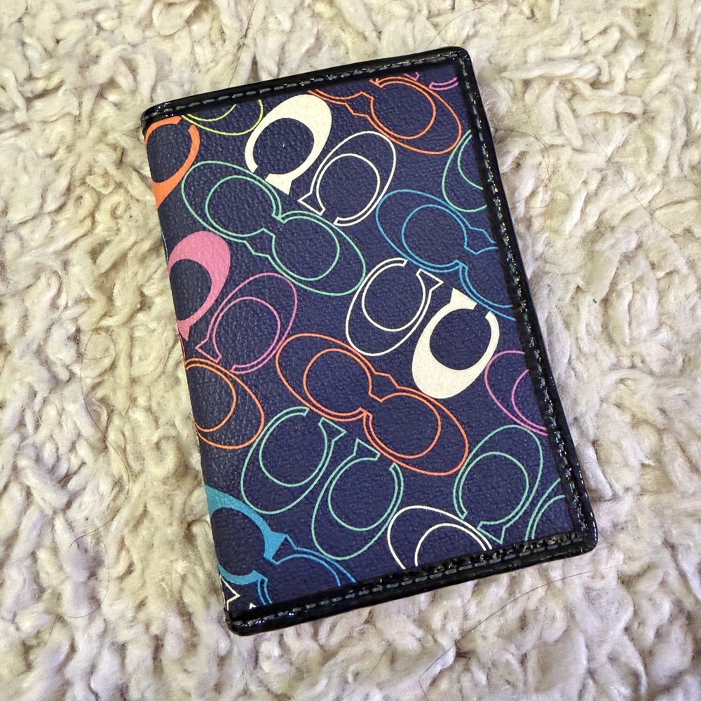 Coach Multicolor card wallet